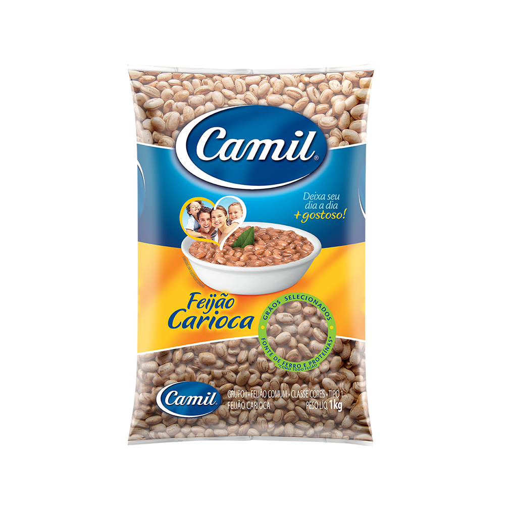 Feijao Carioca Camil 1kg