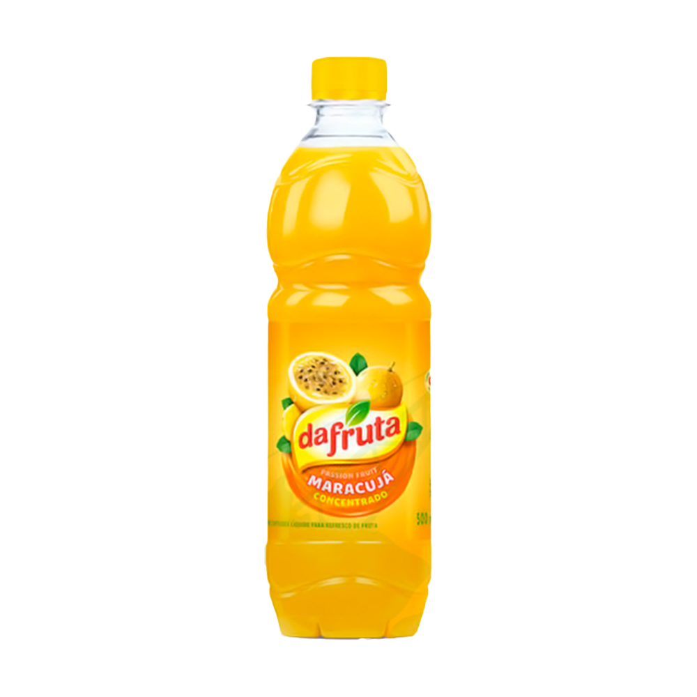 Suco Concentrado de Maracujá Dafruta 500 ml, passion fruit juice concentrate