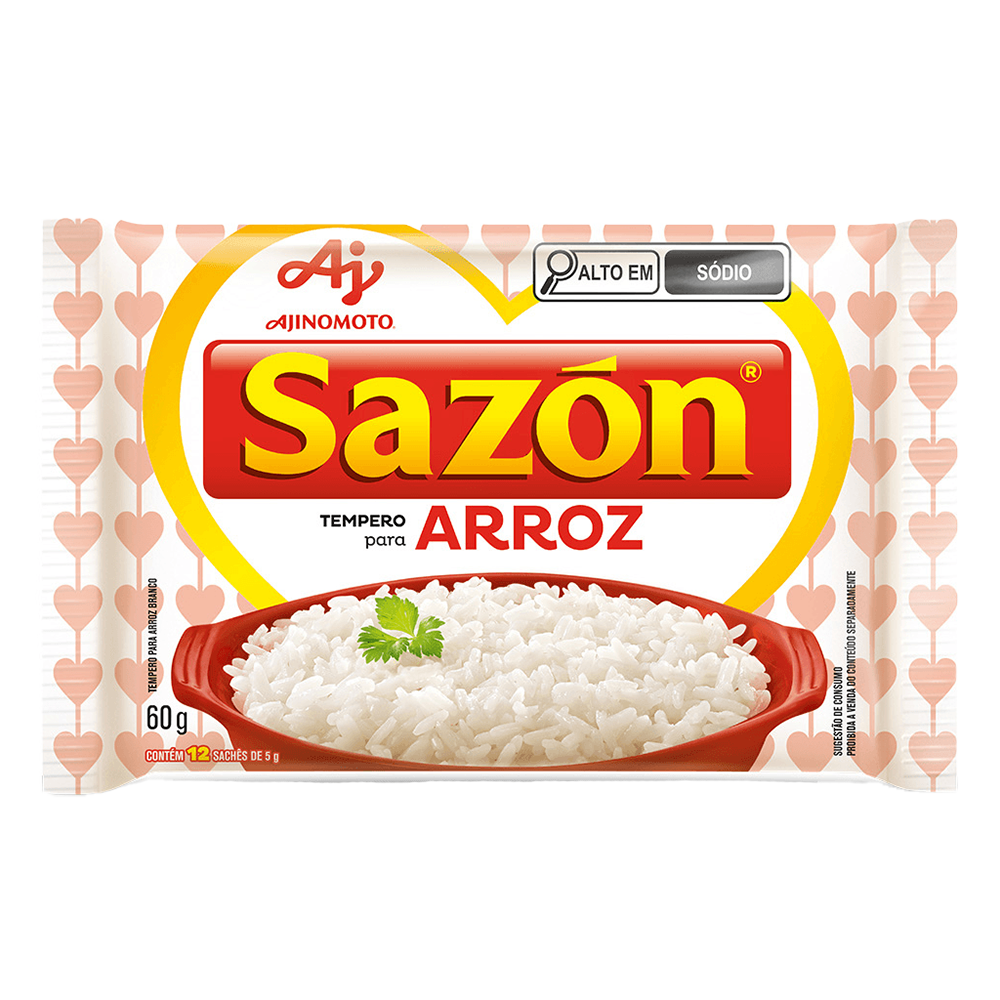 Tempero Sazón para Arroz 60g
