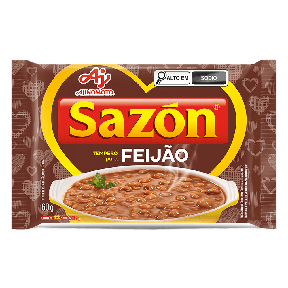 Tempero Sazón Marrom para Feijao 60g