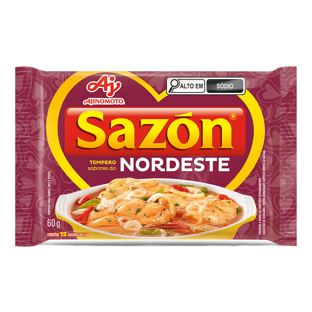 Tempero Sazón Sabor do Nordeste 60g