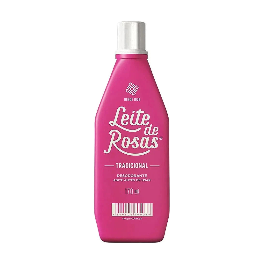 Desodorante Leite de Rosas Tradicional 170 ml, deodorant