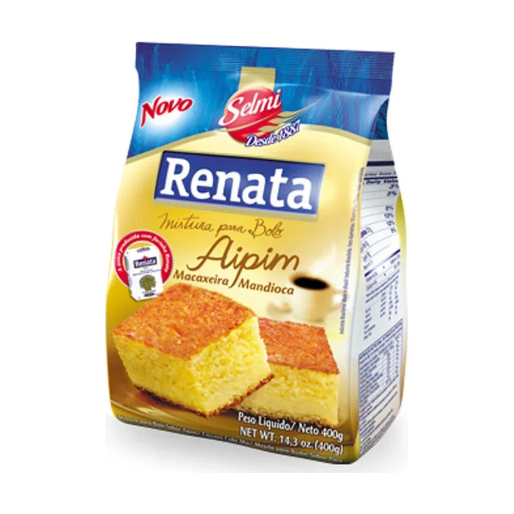 Mistura para Bolo de Aipim Renata 400 g, cassava cake mix