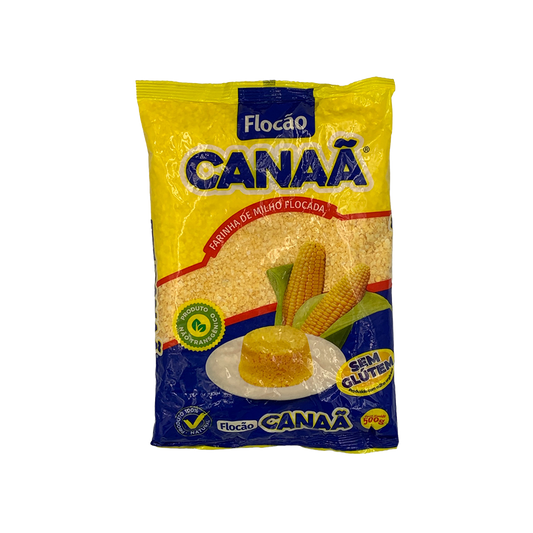 Canaã Non-GMO Flocão Corn Flour 500g