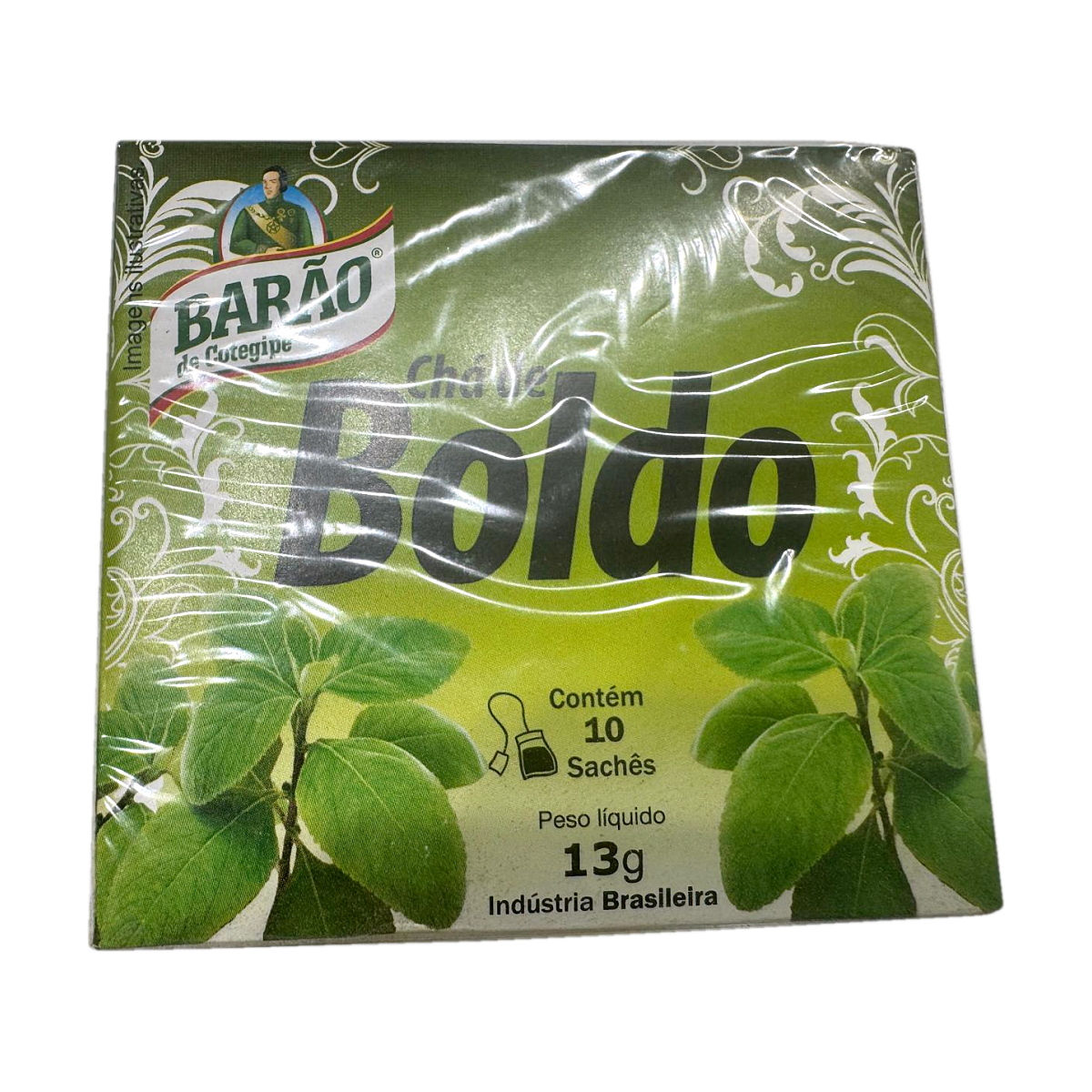 Chá de Boldo Barão 13 g, boldo tea bags