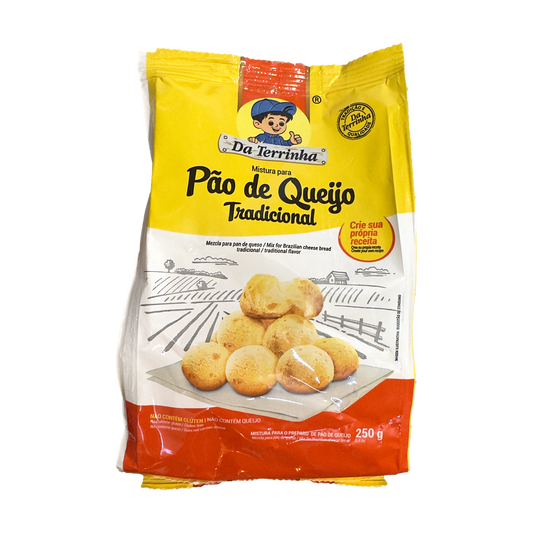 Mistura para Pão de Queijo Tradicional Da Terrinha 250 g, Brazilian cheese bread mix